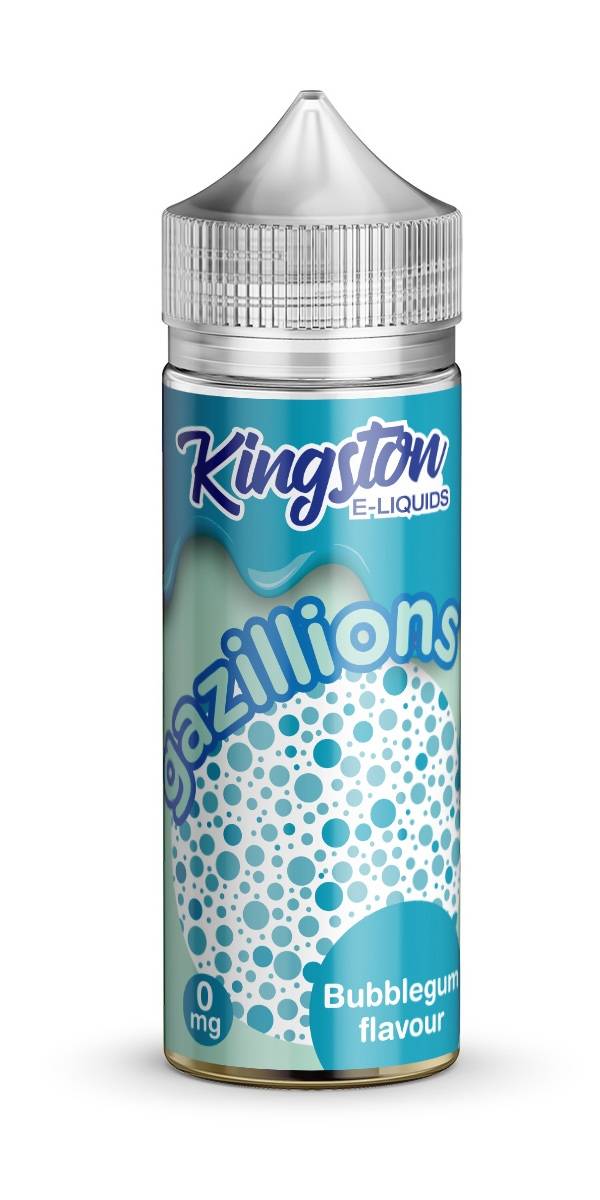 Kingston Gazillions | Bubblegum | 100ml Shortfill | 0mg - IFANCYONE WHOLESALE