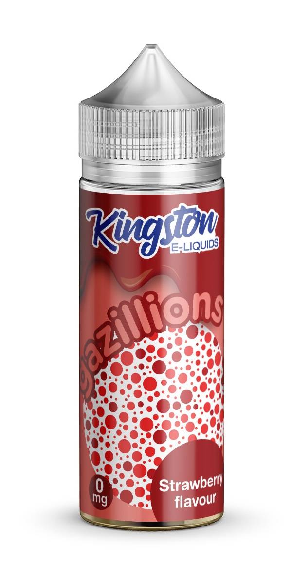 Kingston Gazillions | Strawberry | 100ml Shortfill | 0mg - IFANCYONE WHOLESALE