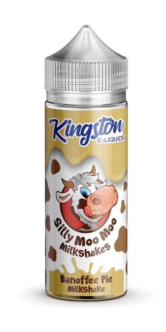 Kingston Silly Moo Moo Milkshakes | Banoffee Pie | 100ml Shortfill | 0mg - IFANCYONE WHOLESALE