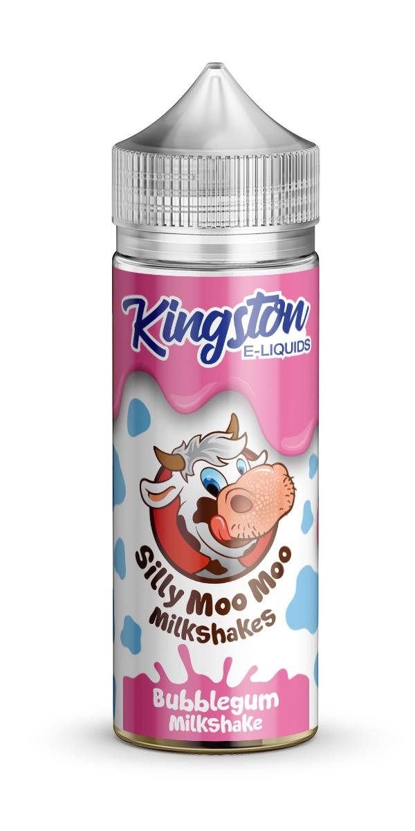 Kingston Silly Moo Moo Milkshakes | Bubblegum | 100ml Shortfill | 0mg - IFANCYONE WHOLESALE