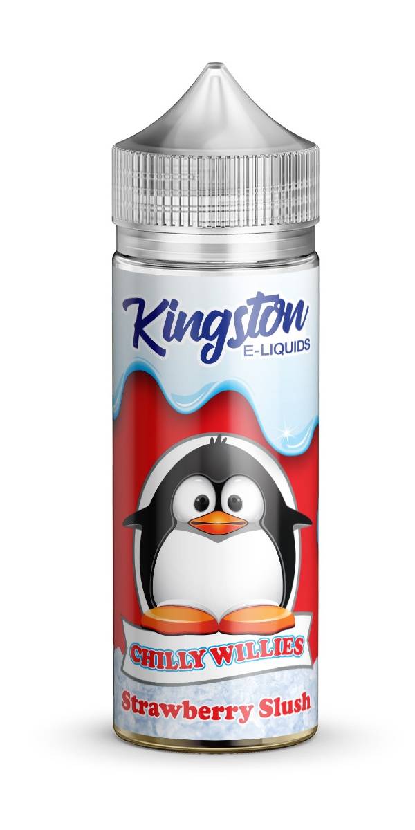 Kingston Chilly Willies Slush | Strawberry Slush | 100ml Shortfill | 0mg - IFANCYONE WHOLESALE
