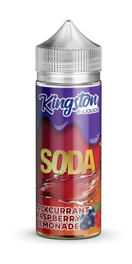 Kingston Soda | Blackcurrant & Raspberry Lemonade | 100ml Shortfill | 0mg - IFANCYONE WHOLESALE