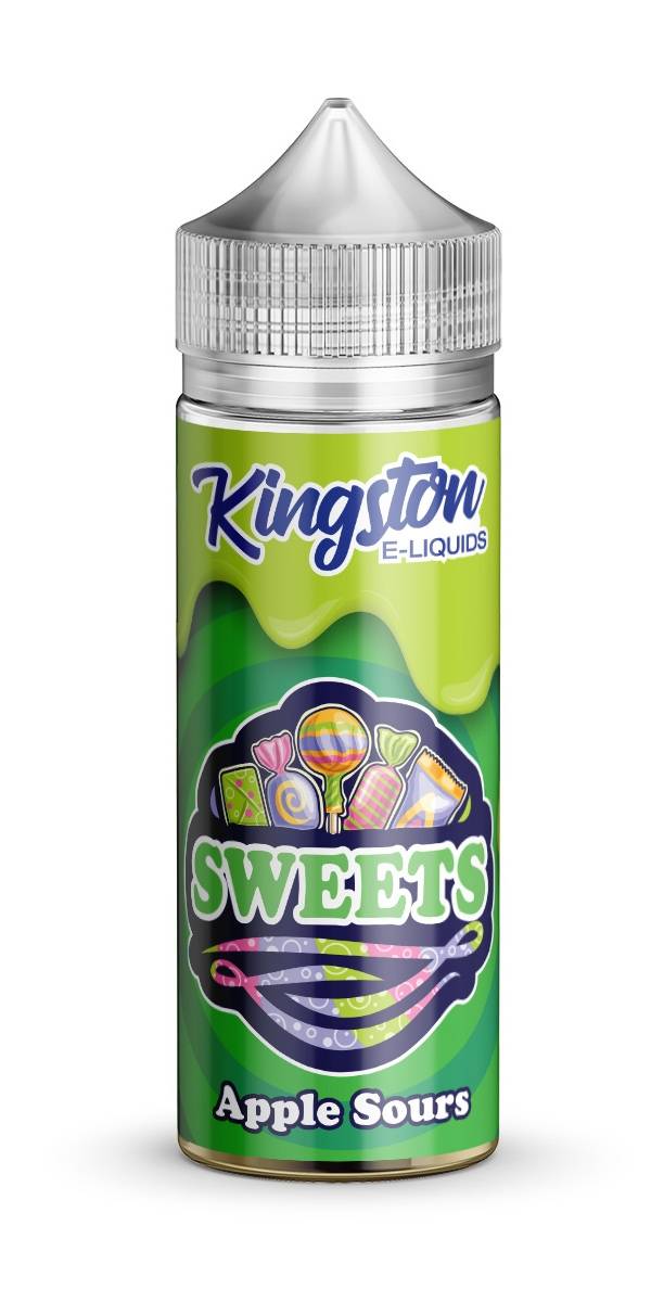 Kingston Sweets | Sour Apples | 100ml Shortfill | 0mg - IFANCYONE WHOLESALE