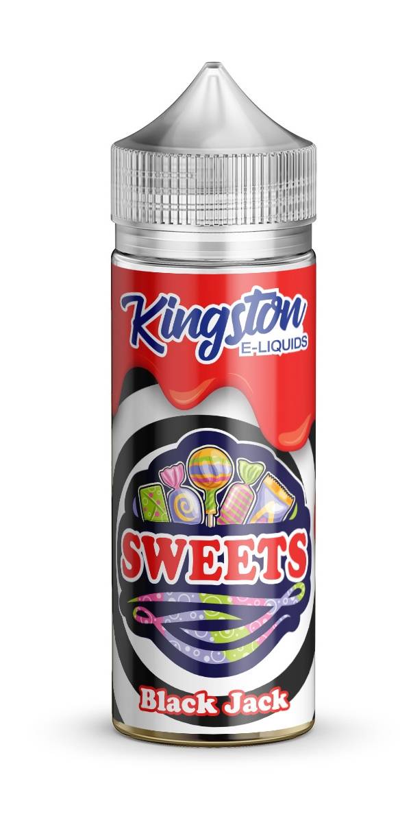 Kingston Sweets | Black Jack | 100ml Shortfill | 0mg - IFANCYONE WHOLESALE