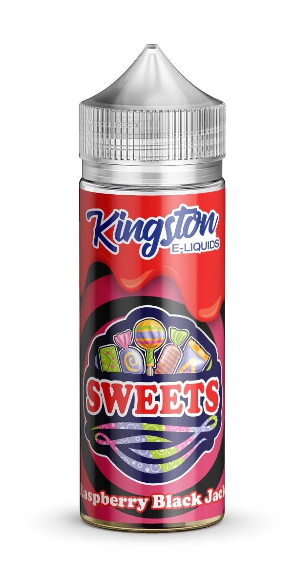 Kingston Sweets | Raspberry Black Jack | 100ml Shortfill | 0mg - IFANCYONE WHOLESALE