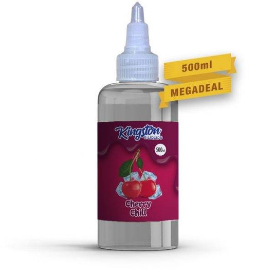 Kingston MegaSaver | Cherry Chill | 500ml Shortfill | 0mg - IFANCYONE WHOLESALE