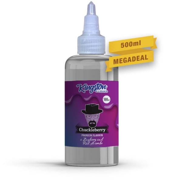 Kingston MegaSaver | Chuckleberry | 500ml Shortfill | 0mg - IFANCYONE WHOLESALE