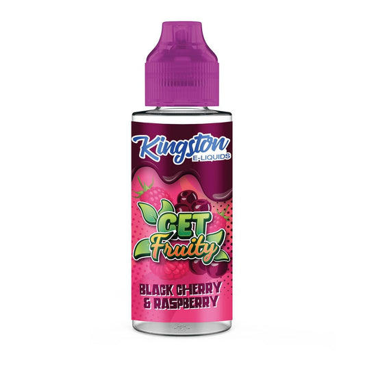 Kingston Get Fruity | Black Cherry & Raspberry | 100ml Shortfill | 0mg - IFANCYONE WHOLESALE