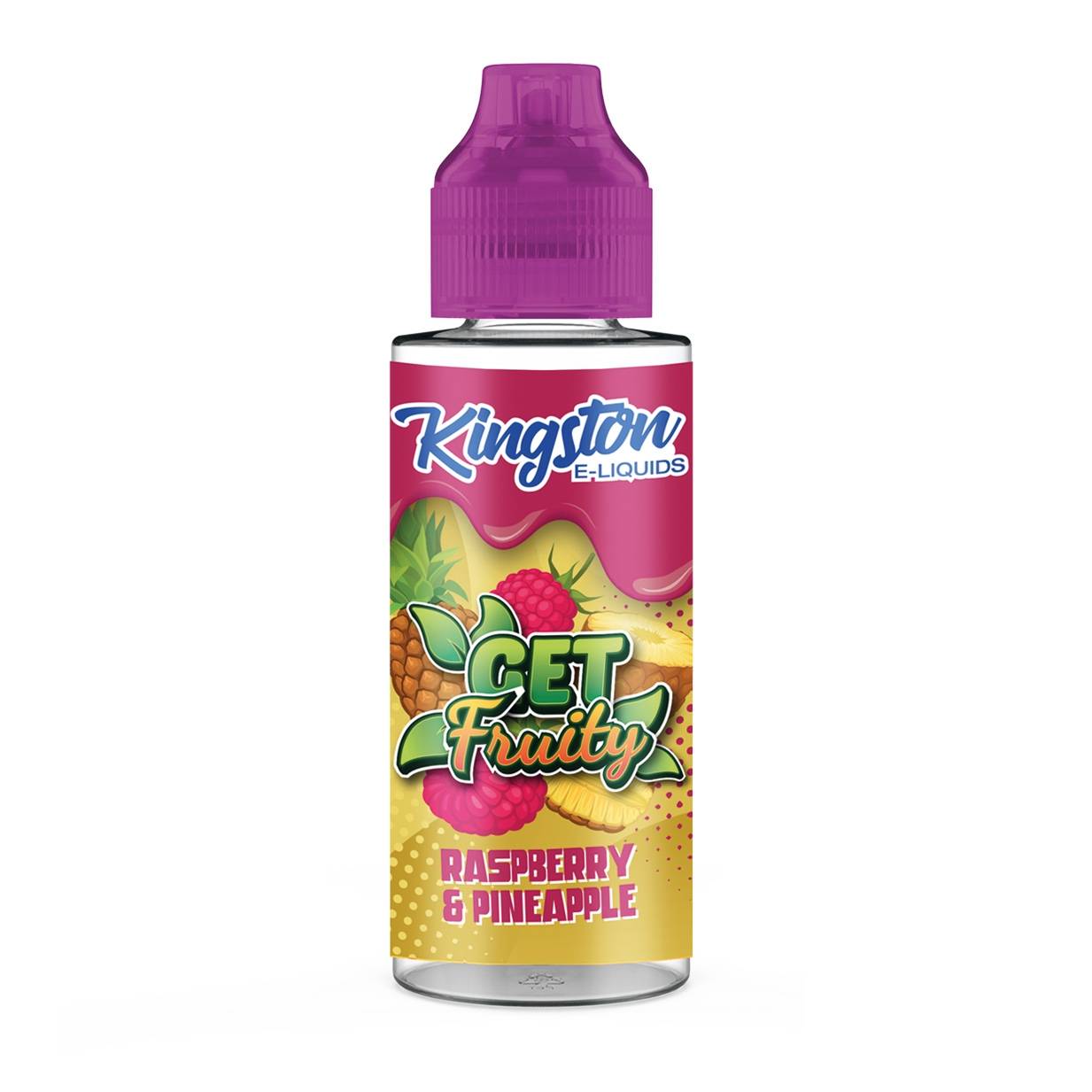 Kingston Get Fruity | Raspberry Pineapple | 100ml Shortfill | 0mg - IFANCYONE WHOLESALE