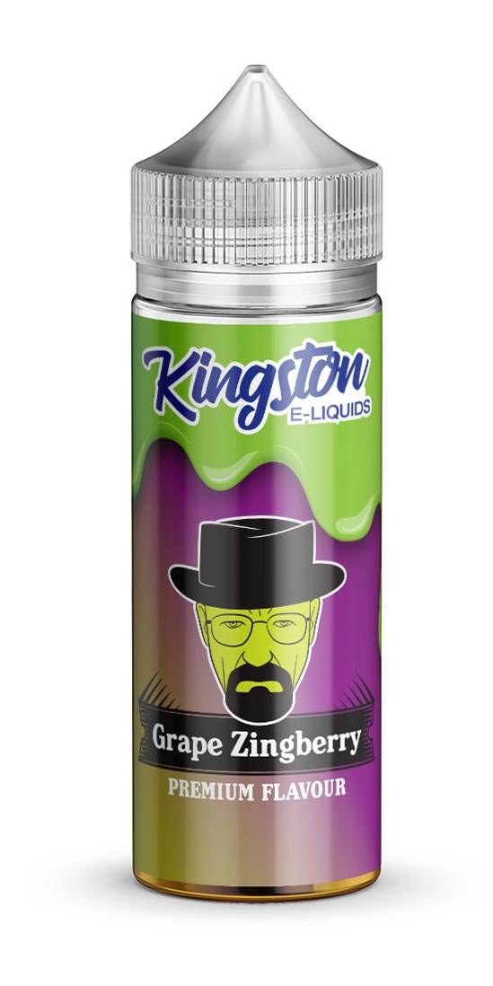 Kingston Mint | Grape Zingberry | 100ml Shortfill | 0mg - IFANCYONE WHOLESALE