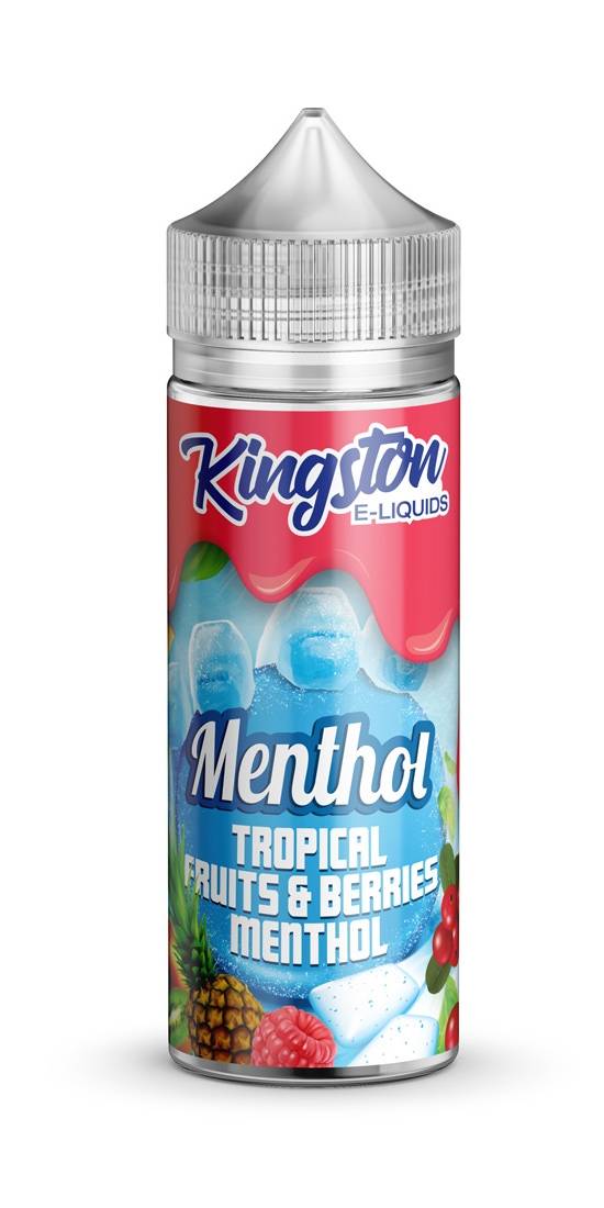 Kingston Menthol | Tropical Fruits & Berries Menthol | 100ml Shortfill | 0mg - IFANCYONE WHOLESALE