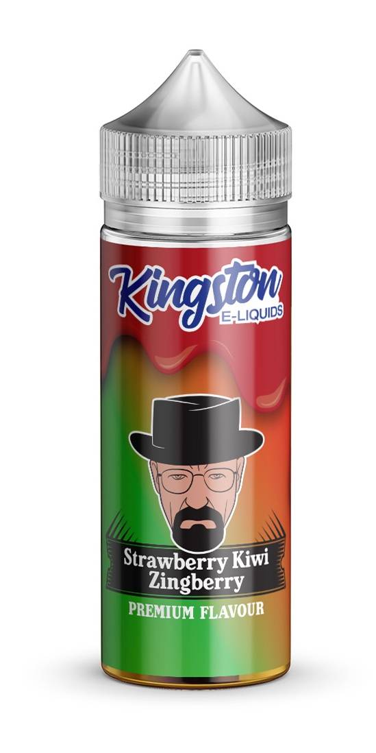 Kingston Mint | Strawberry Kiwi Zingberry | 100ml Shortfill | 0mg - IFANCYONE WHOLESALE