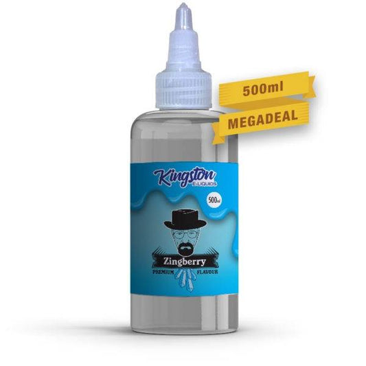 Kingston MegaSaver | Zingberry | 500ml Shortfill | 0mg - IFANCYONE WHOLESALE