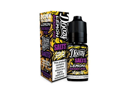 Doozy Salts | Lemon Berry Pie | 10ml Single | 10mg / 20mg Nicotine Salt - IFANCYONE WHOLESALE