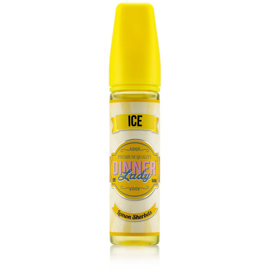 Dinner Lady Ice | Lemon Sherbets | 50ml Shortfill | 0mg - IFANCYONE WHOLESALE