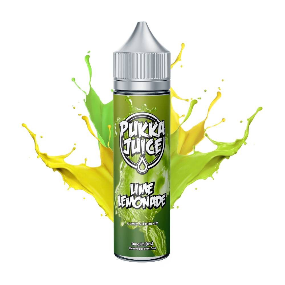 Pukka Juice | Lime Lemonade | 50ml Shortfill | 0mg - IFANCYONE WHOLESALE