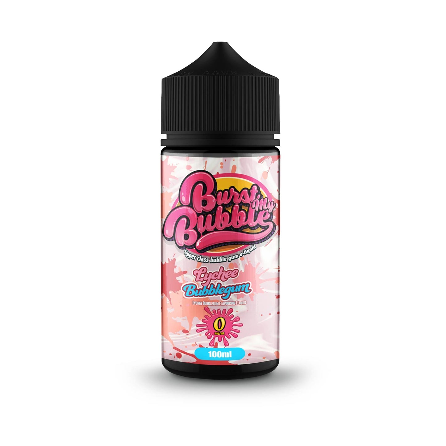 Burst My Bubble | LYCHEE BUBBLEGUM | 100ml Shortfill | 0mg - IFANCYONE WHOLESALE