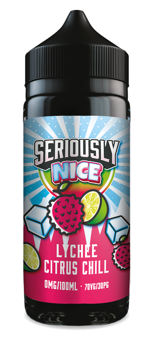 Seriously nICE by Doozy Vape Co | Lychee Citrus Chill | 100ml Shortfill | 0mg - IFANCYONE WHOLESALE