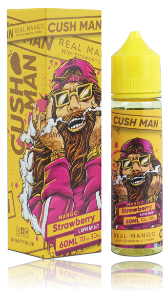 Nasty Juice Cush Man | Mango Strawberry | 50ml Shortfill | 0mg - IFANCYONE WHOLESALE