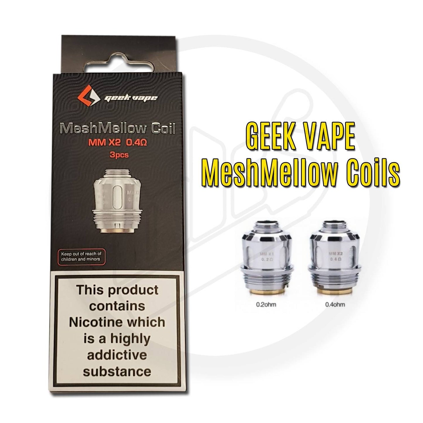 Geek Vape | Mesh Mellow Coils | Pack of 3 - IFANCYONE WHOLESALE