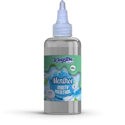 Kingston MegaSaver | Minty Menthol | 500ml Shortfill | 0mg - IFANCYONE WHOLESALE