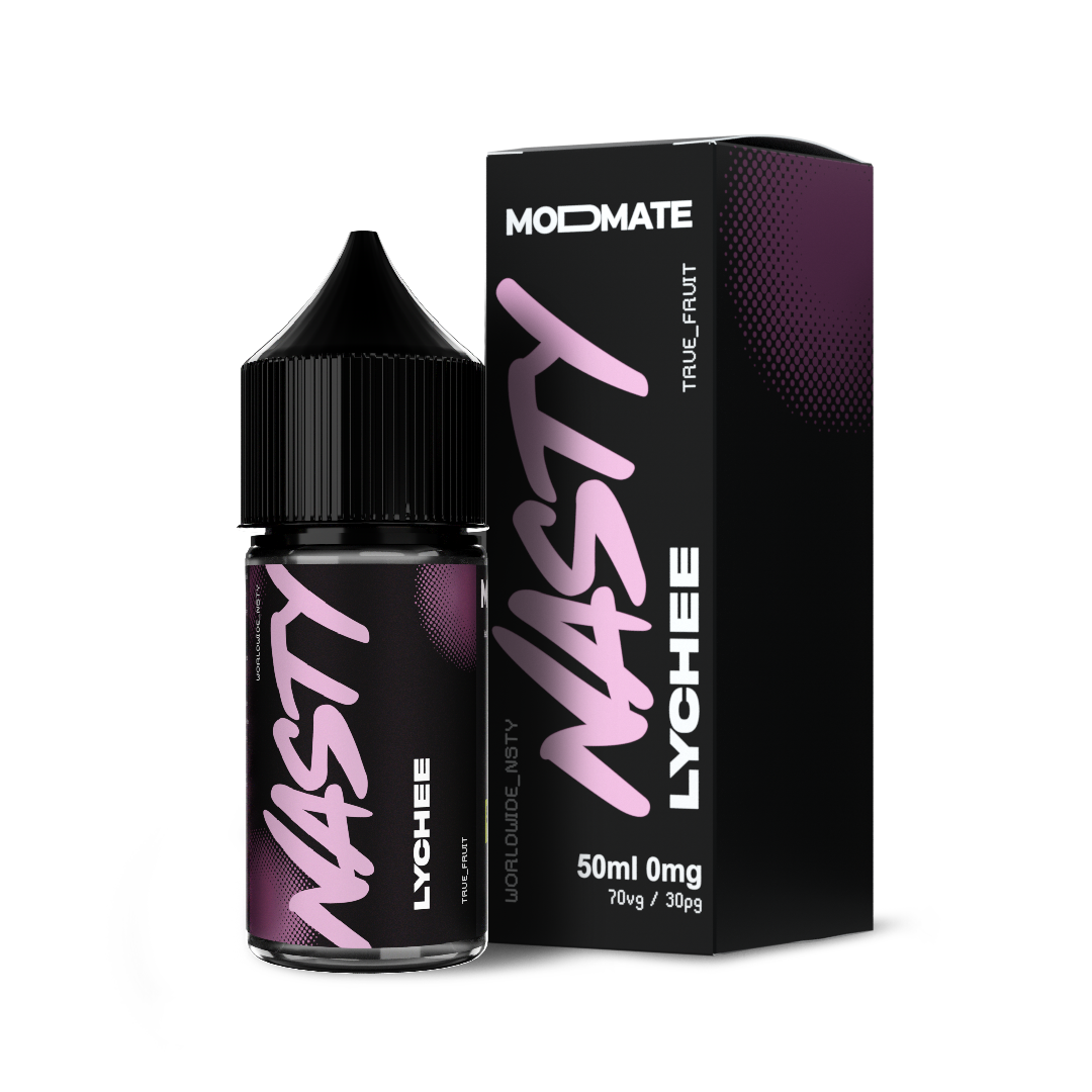 Nasty Juice MODMATE | Lychee | 50ml Mod Mate Shortfill E-Liquid | 0mg - IFANCYONE WHOLESALE