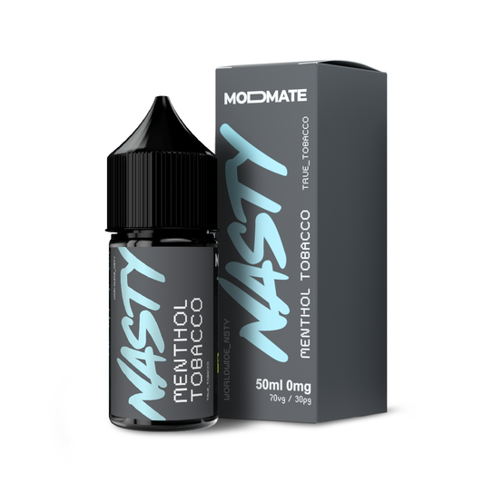 Nasty Juice MODMATE | Menthol Tobacco | 50ml Mod Mate Shortfill E-Liquid | 0mg - IFANCYONE WHOLESALE