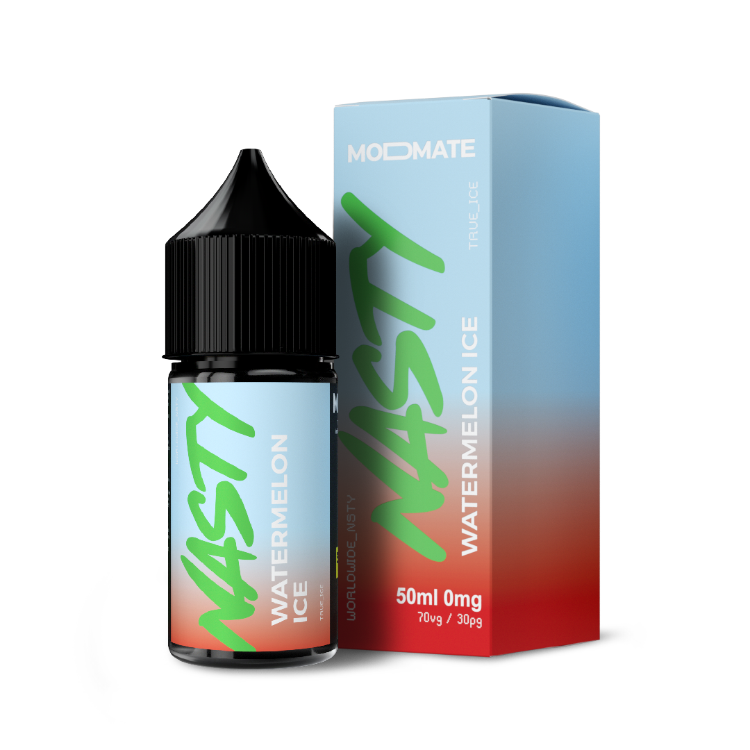 Nasty Juice MODMATE | Watermelon Ice | 50ml Mod Mate Shortfill E-Liquid | 0mg - IFANCYONE WHOLESALE