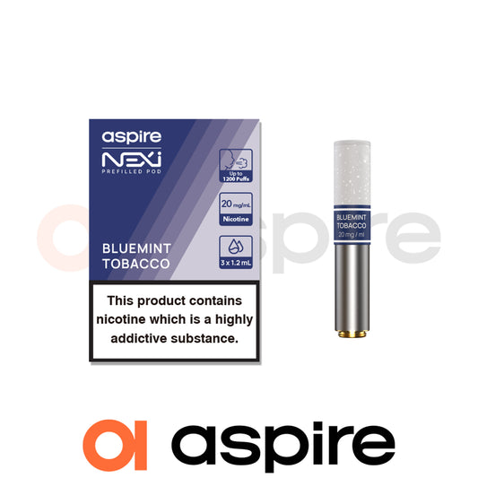 Aspire | Nexi One Replacement E-Liquid Flavour Pods | Pack of 3 | 20mg Nicotine Salts