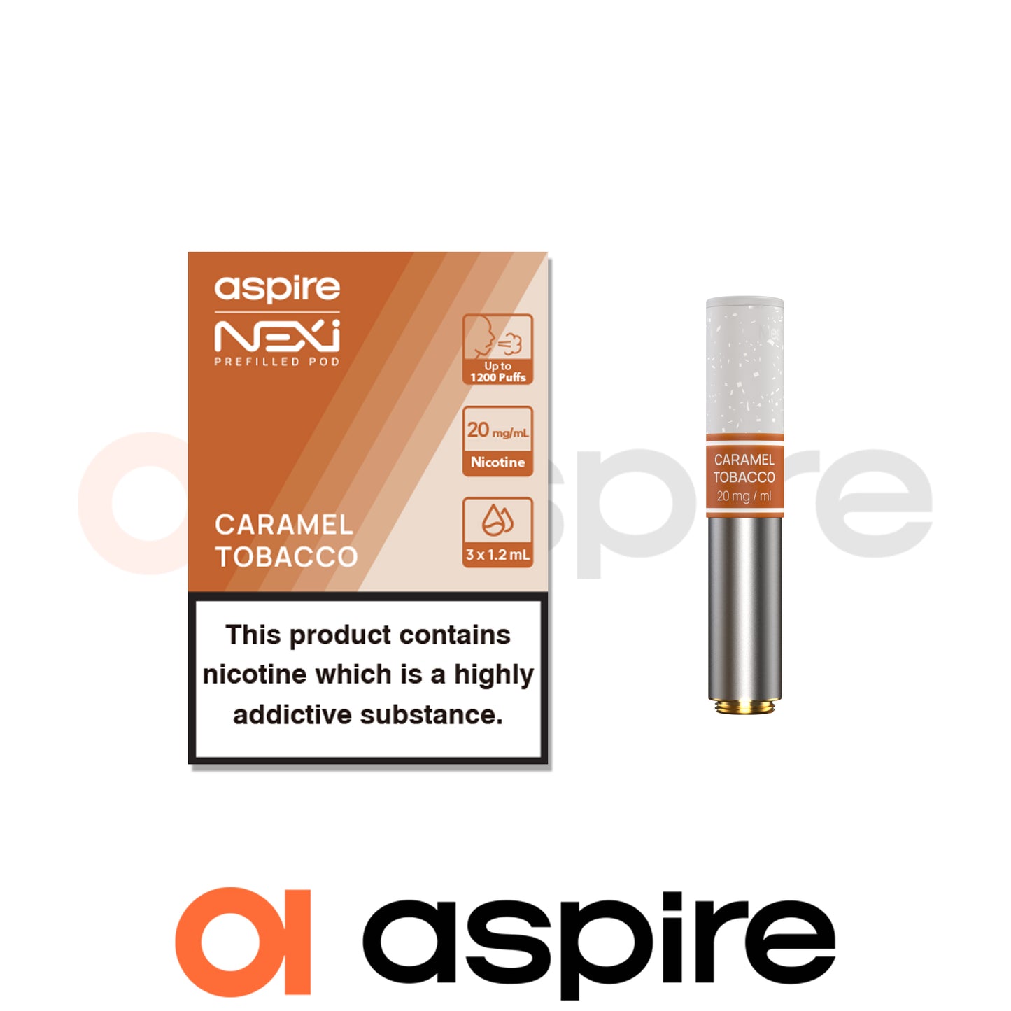 Aspire | Nexi One Replacement E-Liquid Flavour Pods | Pack of 3 | 20mg Nicotine Salts