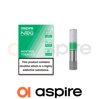 Aspire | Nexi One Replacement E-Liquid Flavour Pods | Pack of 3 | 20mg Nicotine Salts