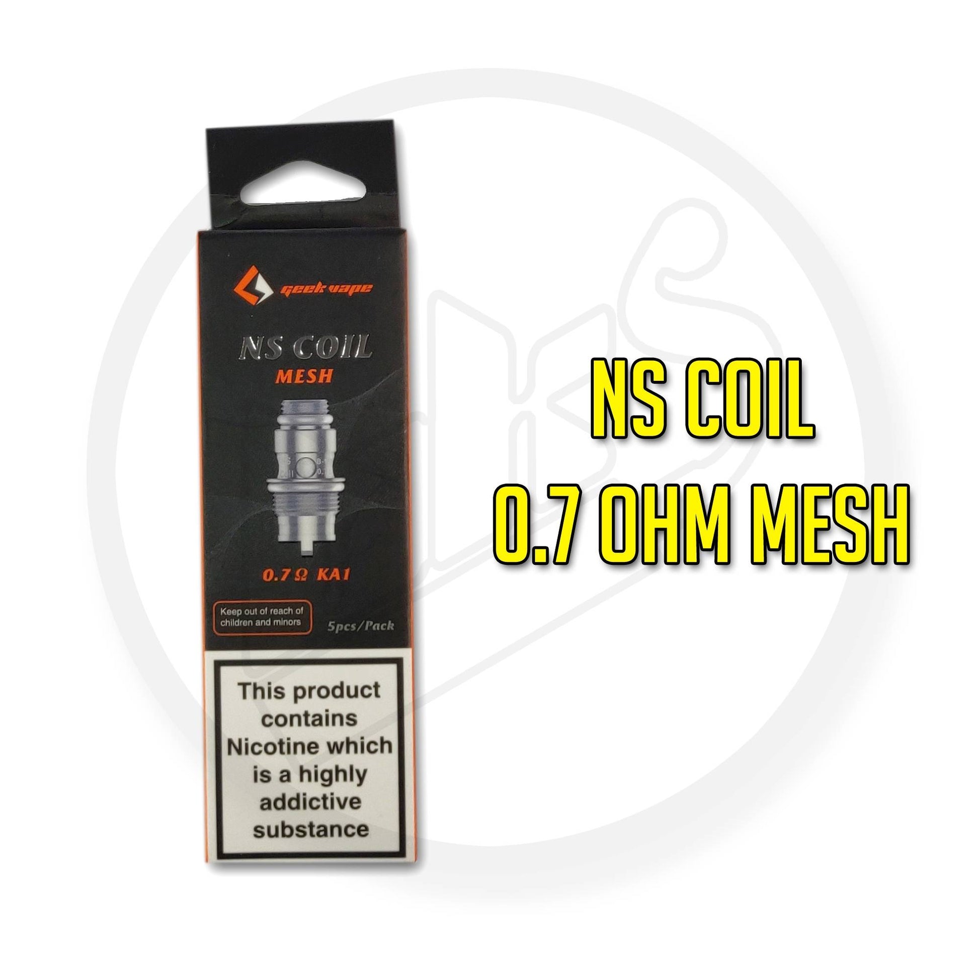 Geek Vape | NS MTL Coils | Flint / Frenzy | SS316L Temp Coil | Pack of 5 - IFANCYONE WHOLESALE