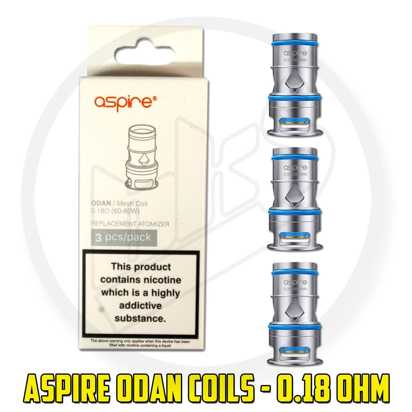 Aspire | Odan Coils | Pack of 3