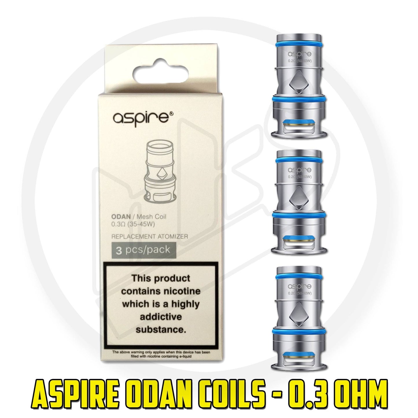 Aspire | Odan Coils | Pack of 3