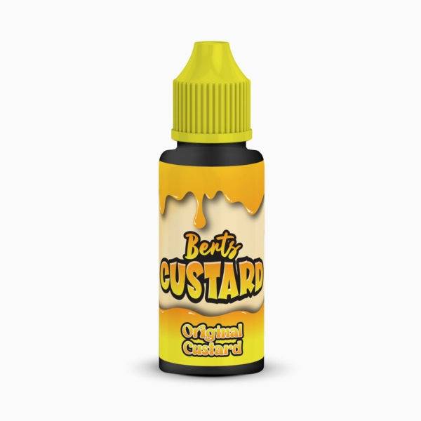 Kingston Bert's Custard | Original | 100ml Shortfill | 0mg - IFANCYONE WHOLESALE