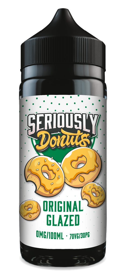 Seriously Donuts by Doozy Vape Co | Original Glazed | 100ml Shortfill | 0mg - IFANCYONE WHOLESALE