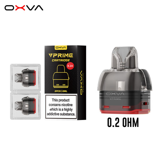 OXVA | VPRIME Pod Vape Cartridges | Pack of 2 | 2ml