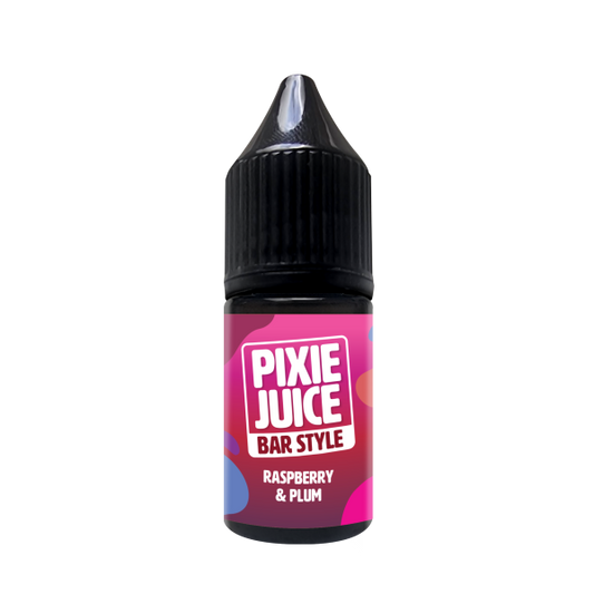 Pixie Juice BAR STYLE Nicotine Salts | RASPBERRY & PLUM | 10ml