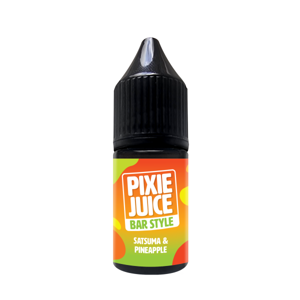 Pixie Juice BAR STYLE Nicotine Salts | SATSUMA & PINEAPPLE | 10ml