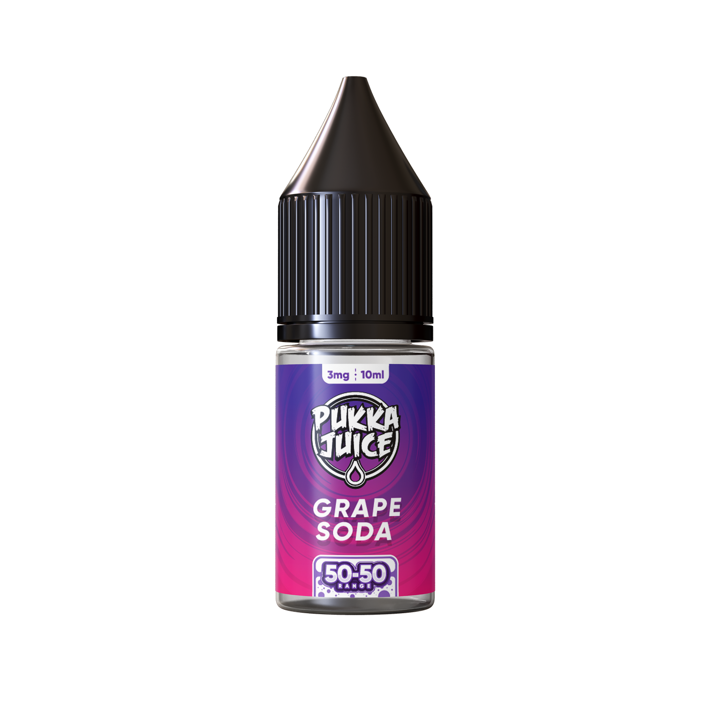 Pukka Juice | 50/50 Range | GRAPE SODA | 10ml TPD Bottles | Various Nicotine Strength - IFANCYONE WHOLESALE