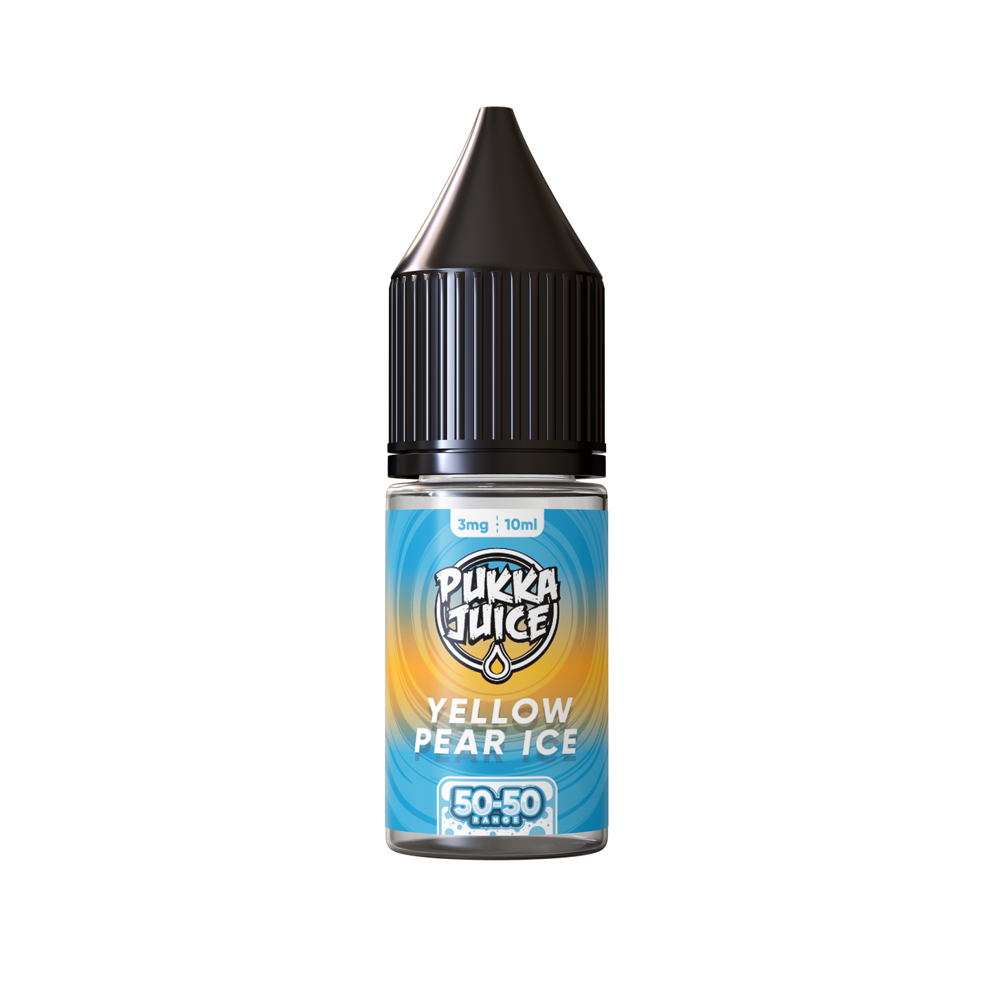 Pukka Juice | 50/50 Range | YELLOW PEAR ICE | 10ml TPD Bottles | Various Nicotine Strength - IFANCYONE WHOLESALE