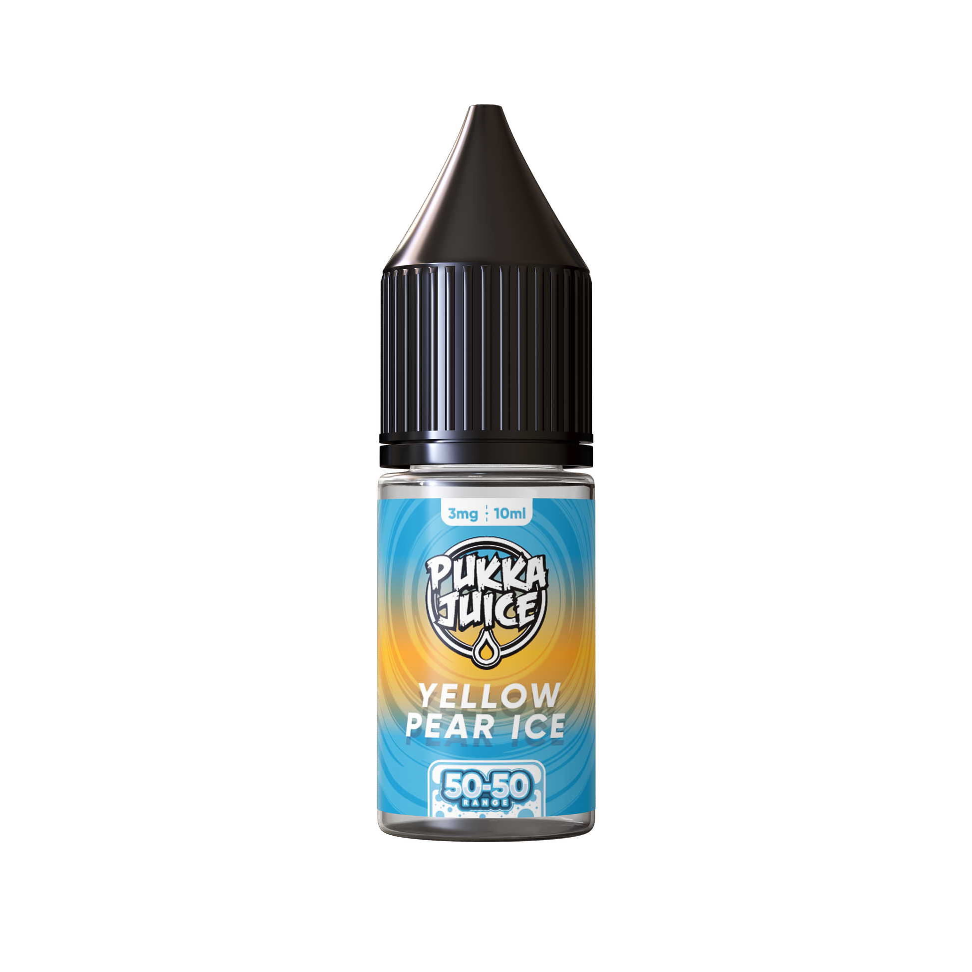 Pukka Juice | 50/50 Range | YELLOW PEAR ICE | 10ml TPD Bottles | Various Nicotine Strength - IFANCYONE WHOLESALE