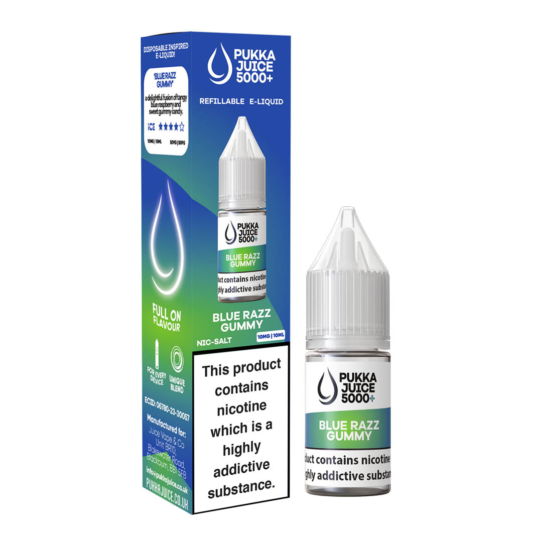 Pukka Juice 5000 Nic Salts | 10mg/20mg | 10ml