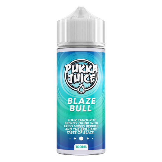 Pukka Juice | 100ml Shortfill Range | BLAZE BULL | 0mg - IFANCYONE WHOLESALE