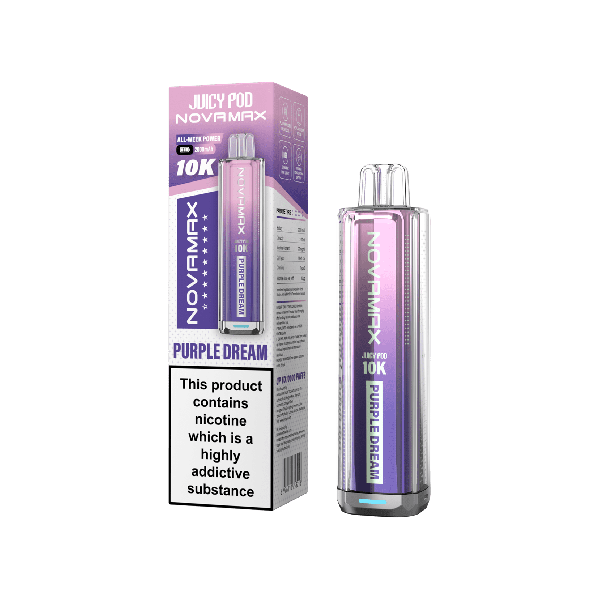 Juicy Pod | Nova Max 10K Pre-Filled Pod Vape Kit | 20mg