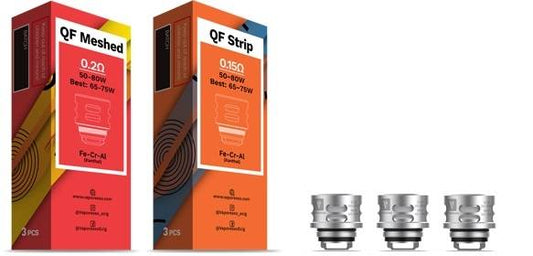 Vaporesso | QF Coils for SKRR-S Tank | Pack of 3 | QF MESHED 0.2 Ohm - IFANCYONE WHOLESALE