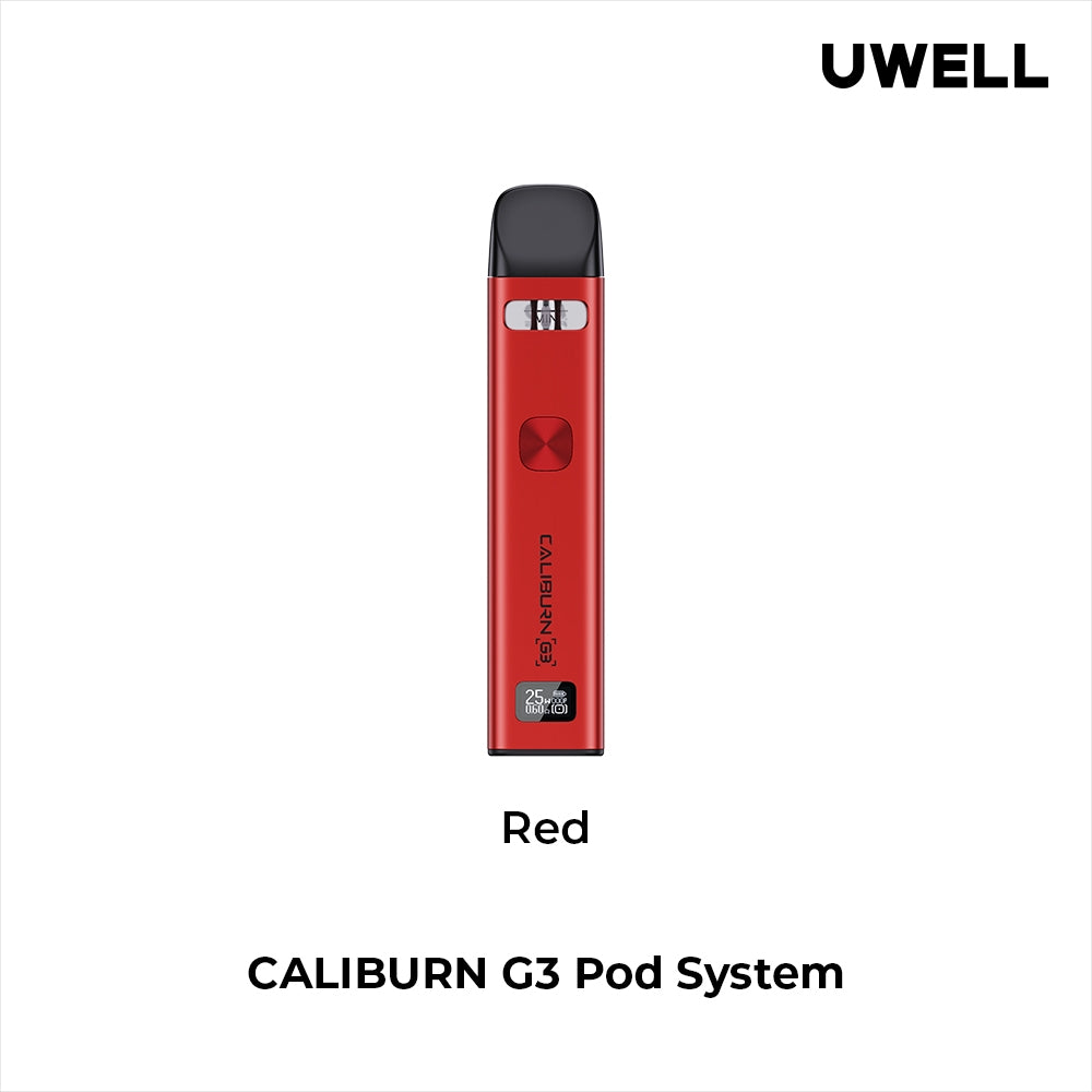 UWELL | Caliburn G3 Pod Kit | 900mAh | 25W | 2ml Caliburn G3 Pod Cartridge