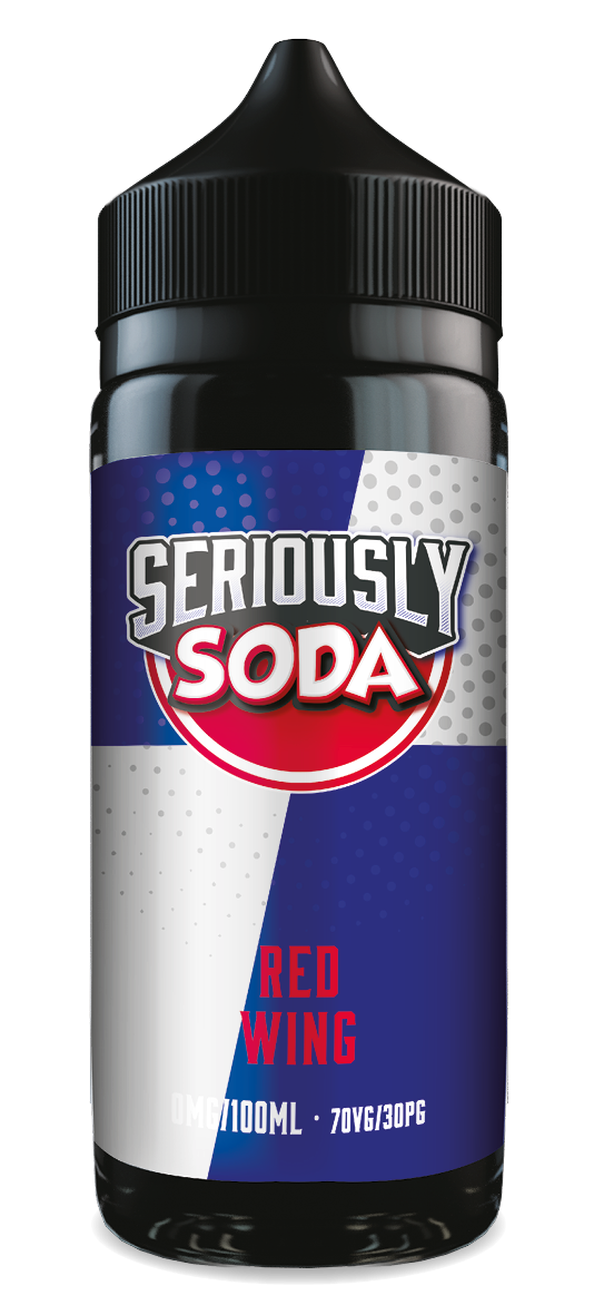 Seriously Soda by Doozy Vape Co | Red Wing / Blue Wing | 100ml Shortfill | 0mg - IFANCYONE WHOLESALE