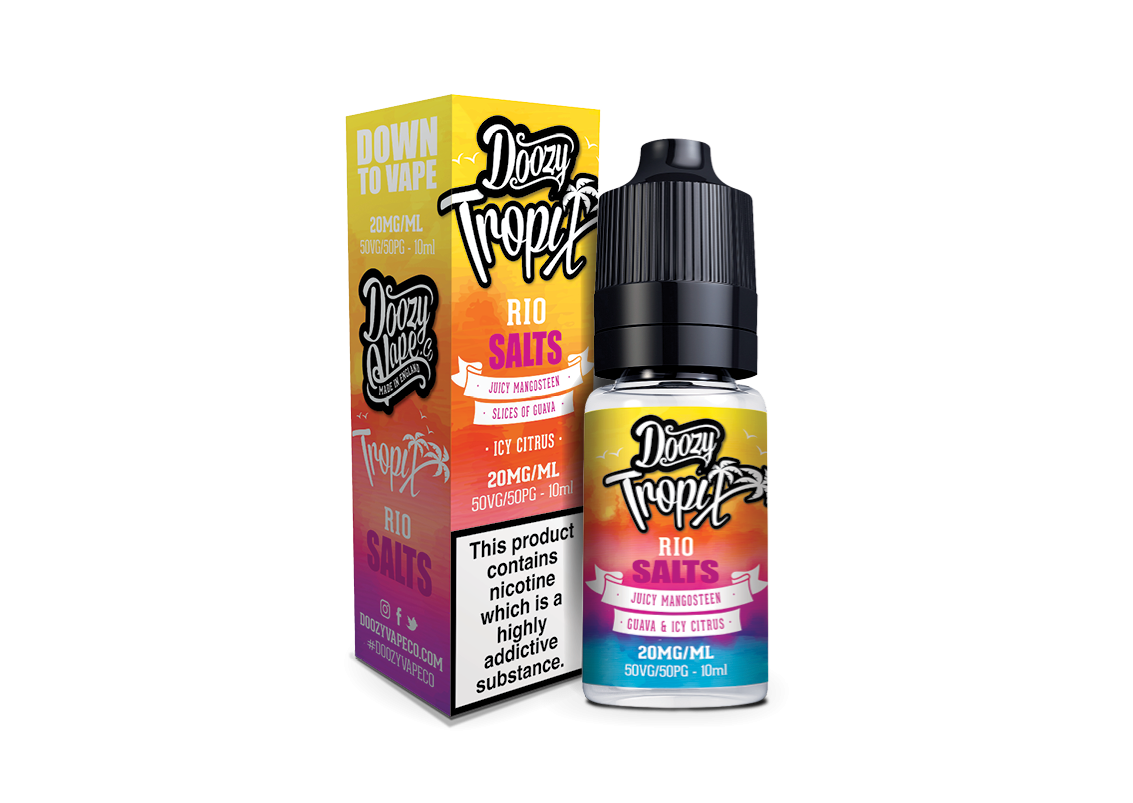 Doozy Salts | Tropix Range | Rio | 10ml Single | 10mg / 20mg Nicotine Salts - IFANCYONE WHOLESALE