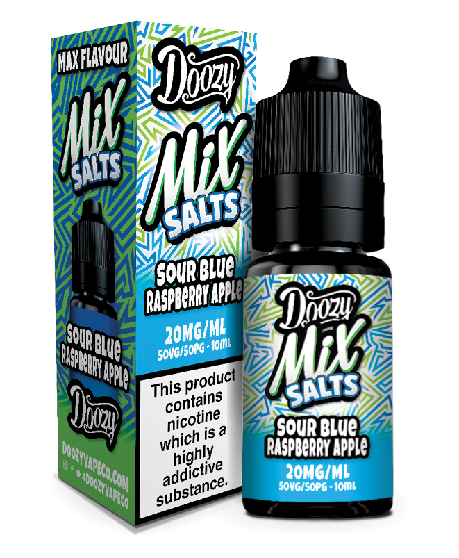 Doozy Vape Co | Mix Salts | Mixed Berries | 10ml Single | 10 / 20mg Nicotine Salts - IFANCYONE WHOLESALE